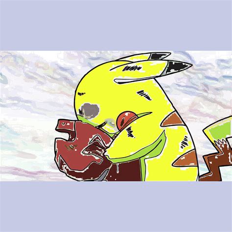 Pikachu Sad Drawing By Oleans Said Pixels