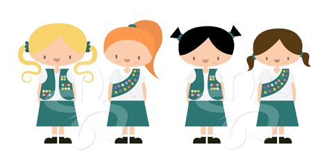 Girl Scout Troop Leader Clip Art Cliparts