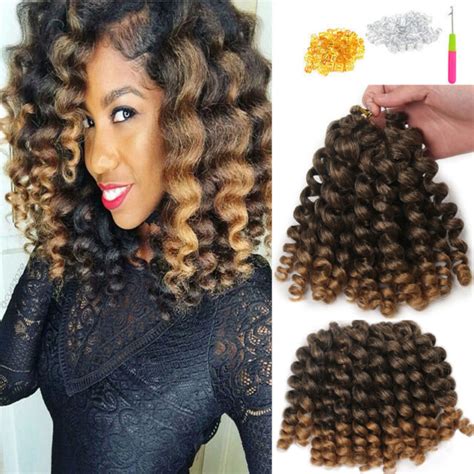 RINGLET Wand Curl Jamaican Bounce Crochet Braids Curly Twist Hair