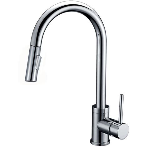 Should we go with chrome, stainless or polished nickel? Y Decor Luxurious Single-Handle Pull-Out Sprayer Kitchen ...