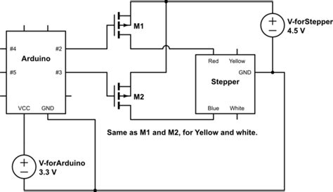 Components of 4 wire motor wiring diagram and a few tips. How to connect a stepper motor with exactly 4 wires to Arduino? - Electrical Engineering Stack ...