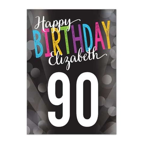 Printable happy birthday card download birthday card | etsy. Gifts for 90 Year Old Woman: 50 Gifts She Will LOVE! 2020 Edition