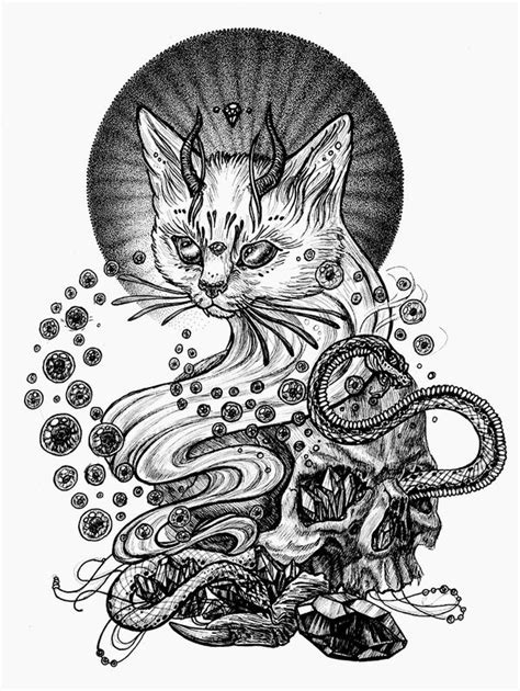 Satan Cat By Esquirol On Deviantart