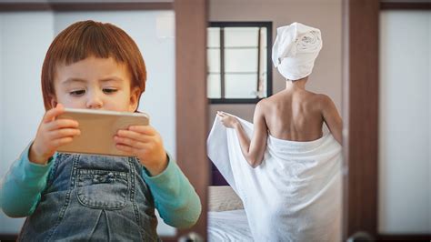 Mom Humiliated After Babe Takes Nude Pic Of Her Sends To Her