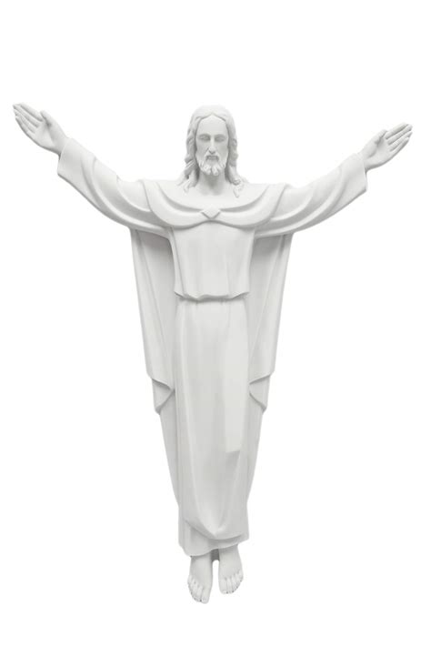 Buy 26 Risen Resurrection Of Jesus Christ White Wall Statue Sculpture