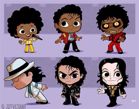 The Art Of Jeff Victor — Evolution Of Michael Jackson Michael Jackson