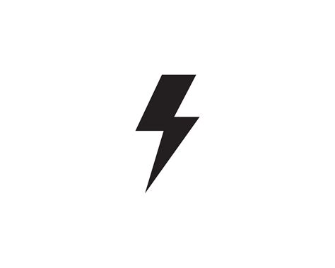 Flash Thunderbolt Template Vector Icon Illustration Design 580767