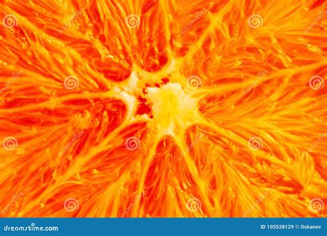 Orange Macro Texture Stock Image Image Of Close Closeup 105538129