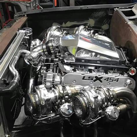 Lsx With Quad Turbos Chevy Muscle Cars Race Engines Engineering