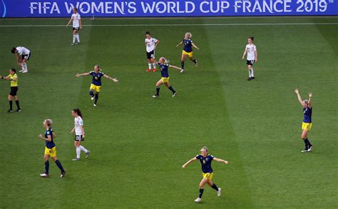 Germany Vs Sweden In Womens World Cup Upset Swedes Rally To Quarterfinal Win The