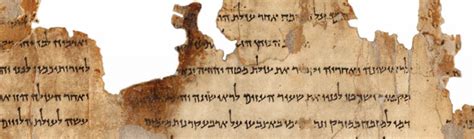 La Biblia Y Los Rollos De Qumrán — Biblia Y Tereré