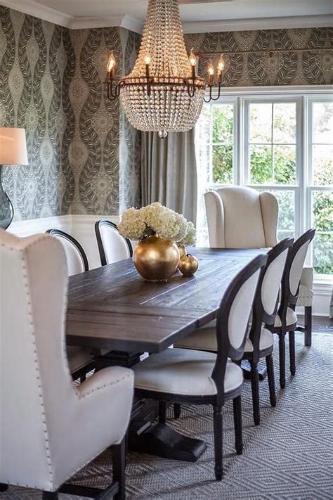 Check out our extensive library of beautiful custom reclaimed wood trestle tables online or make an. black salvaged wood dining table, Restoration Hardware ...