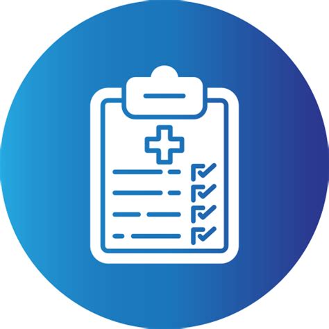 Medical Result Generic Blue Icon