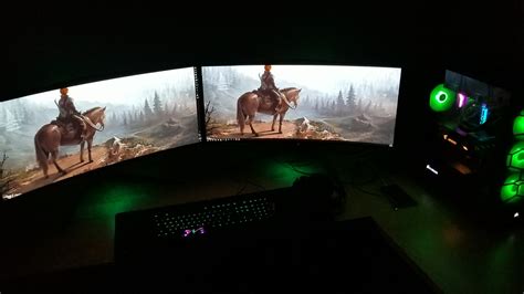 Finally Joined The Ultrawide Master Race 2x Aw3418dw R