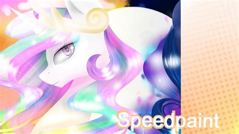 Mlp Speedpaint Luna And Celestia Youtube
