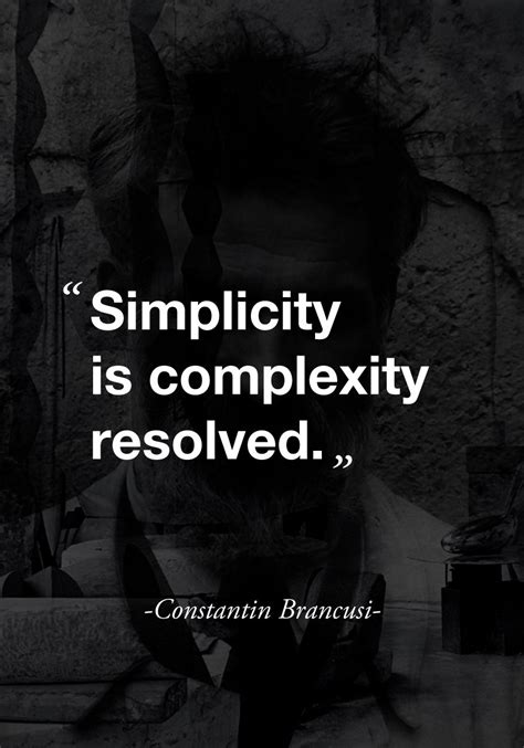 Simplicity Is Complexity Resolved Constantin Brancusi
