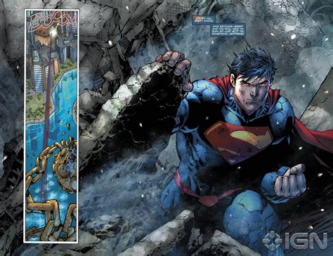 Pages 4 And 5 From Superman Unchained 3 Jim Lee Superman Comic