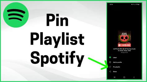 How To Pin Playlists On Spotify App Youtube
