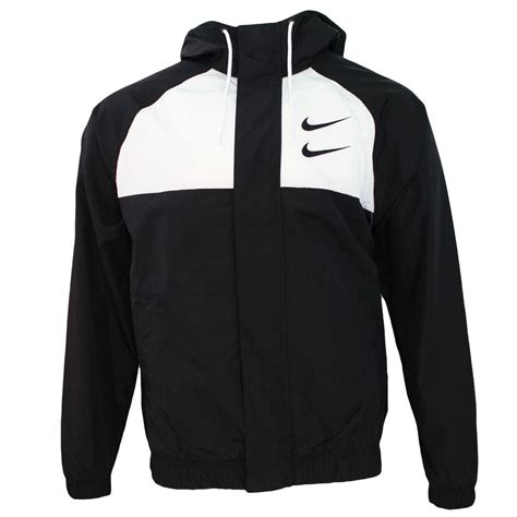 Nike Clothing Double Swoosh Zip Hooded Tracktop Mens From Pilot Uk