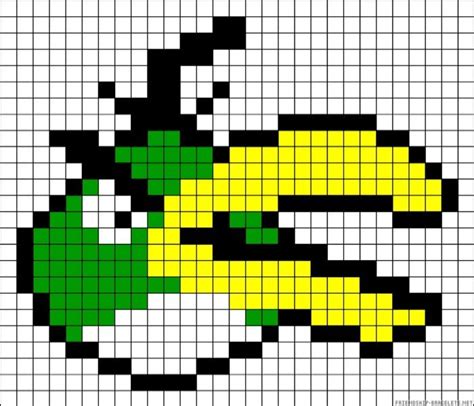 Angry Birds Pixel Art Simple Drawing Pattern