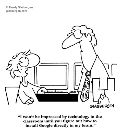 Education Technology Randy Glasbergen Glasbergen Cartoon Service