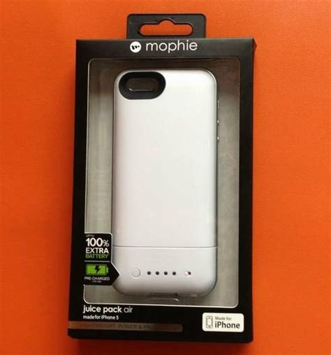 Mophie Juice Pack Air Plus Apple Iphone 5 Generations Battery Power