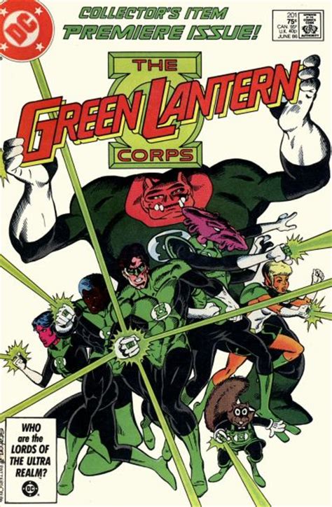 Green Lantern Corps 1986—1988 Dc Database Fandom
