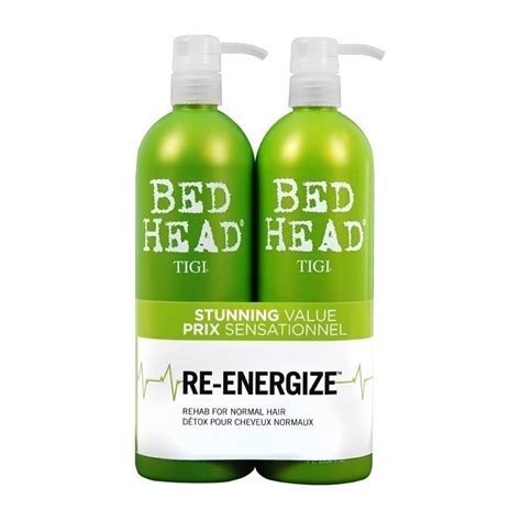 Tigi Bed Head Re Energize Shampoo Conditioner 2x750ml Shampoos