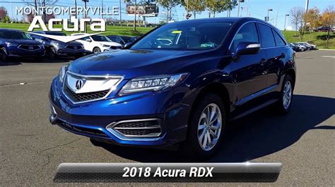 Certified 2018 Acura Rdx Wtechnology Pkg Montgomeryville Pa Pa7126