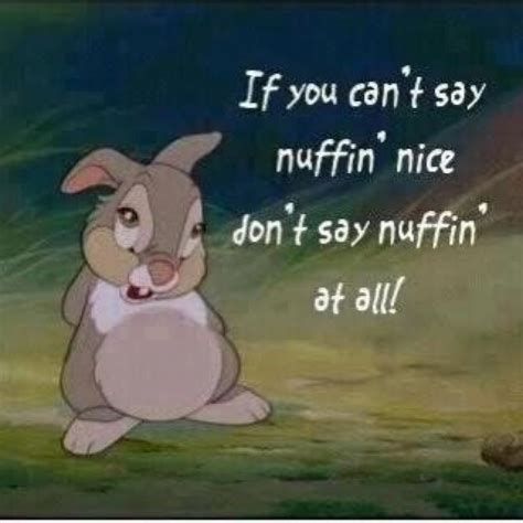 [bambi and thumper see birds flying by. Rabbit wisdom! Love Thumper!! | Disney quotes, Daily jokes