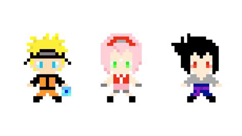 8 Bit Naruto Universe Collection Opensea