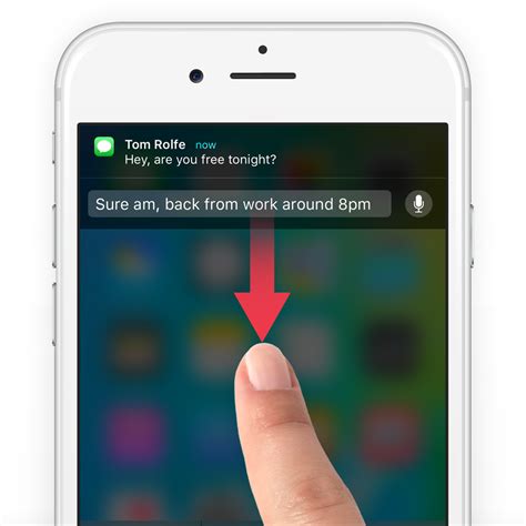 Guide How To Reply To Notifications Ios 9 Tapsmart