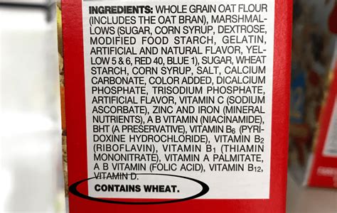 Identifying Gluten On Food Labels Become A Master In Minutes The