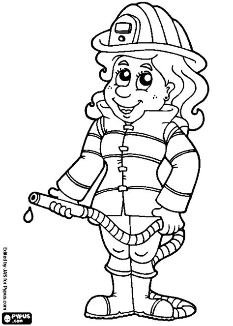 Not only are these firefighter coloring pages for preschoolers useful for learning about this brave community helper or for fire awareness week in october, but these are also great to help kids strengthen fine motor skills and develop vocabulary anytime! Firefighter Coloring Pages - GetColoringPages.com