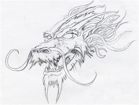 Dragon Head Dragon Head Drawing Dragon Sketch Dragon Drawing