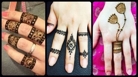 Very Stylish Finger Mehndi Designs To Must Try This Year 2020 Cone