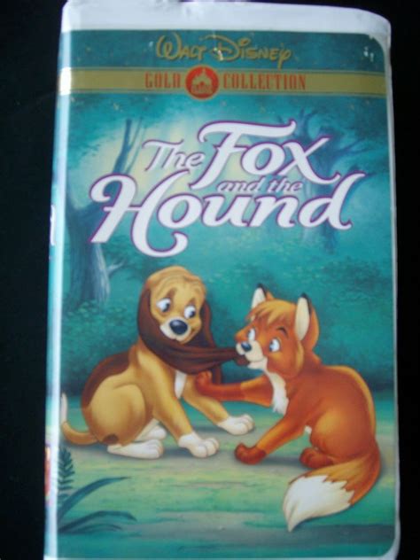 the fox and the hound walt disney vhs clamshell gold classic rare vhs hot sex picture