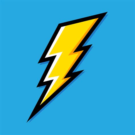 Free for commercial use no attribution required high quality images. Lightning bolt icon 533492 Vector Art at Vecteezy