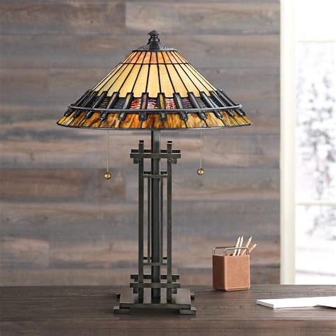 Quoizel Chastain Tiffany Style Table Lamp F6420 Lamps Plus