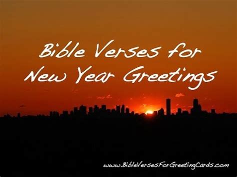 That's a lot of encouraging bible verses for you to read, meditate on, take heart in, gain inspiration from, and use to overcome discouragement in your life. Bible Verses for New Year - YouTube
