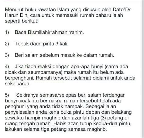 Get your house checked by the house inspector.! Masuk rumah baru | Doa, Buku, Membaca