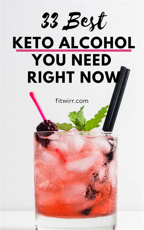 33 Best Keto Alcohol Drinks You Can Totally Enjoy Fitwirr Keto Diet