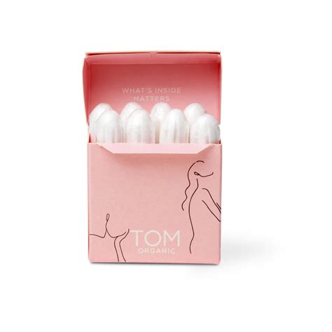 Mini Tampons - TOM Organic - Shop Online | The TOM Co | Organic tampons, Tampons, Organic shop