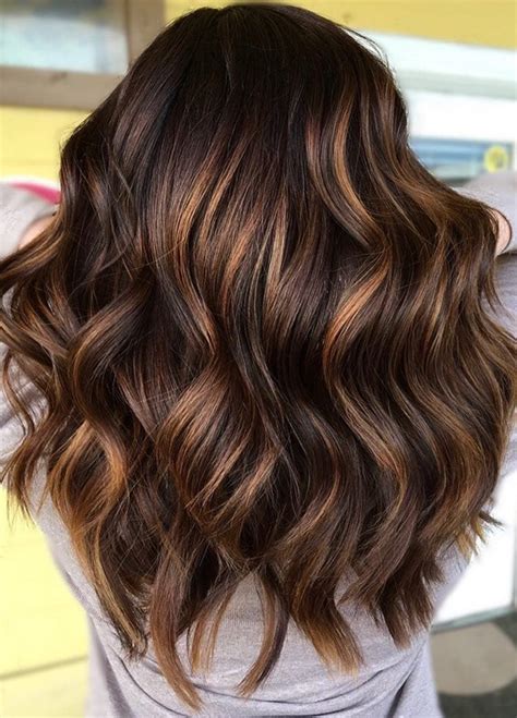 Inverted layered haircuts for long straight hair. 21 Best Brunette Balayage Highlights for Long Hair Looks ...