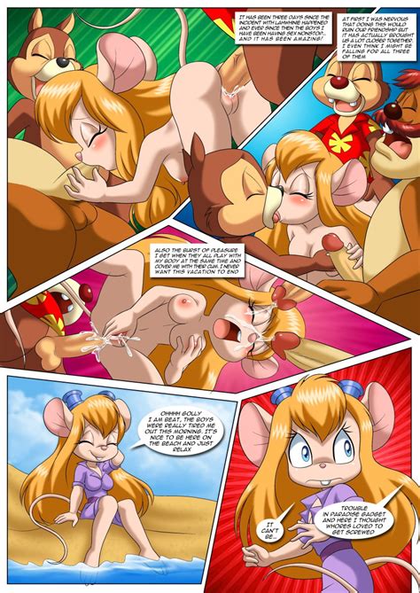 Rule 34 Bbmbbf Chip N Dale Rescue Rangers Comic Disney Furry Gadget Hackwrench Lahwhinie