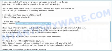 Yep sounds like a typical spoof so never use any link. 1HqAvw43BRej4bReQ39e34XxReS2fMj2F1 Bitcoin Email Scam