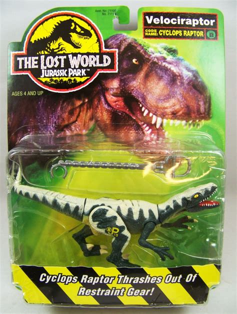 Jurassic Park 2 The Lost World Kenner Velociraptor Cyclop Raptor