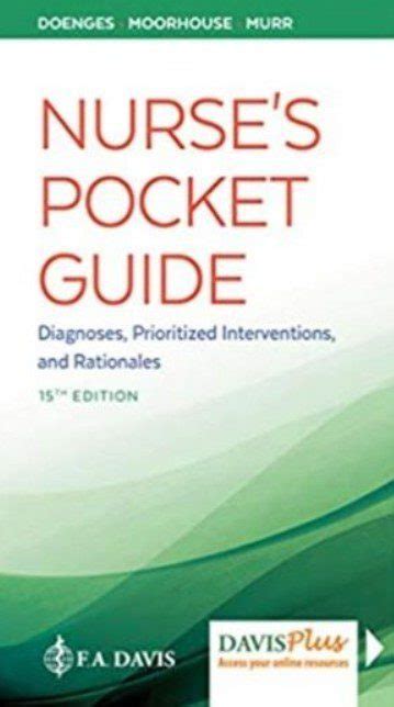 Nurses Pocket Guide Diagnoses Prioritized Interventions Fifteenth