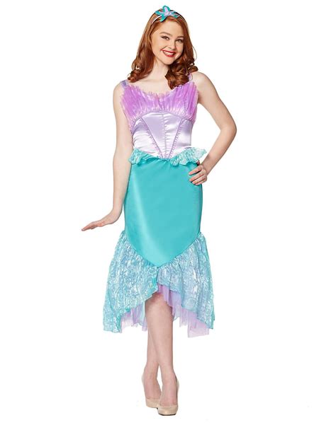 Online Best Choice Ariel Deluxe Little Mermaid Disney Womans Costume Adult X Large 18 20