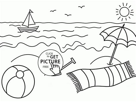 Ocean Theme Coloring Pages At Free
